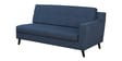 Amanda Fabric RHS Sectional Sofa (3 + Lounger) in Navy Blue Colour