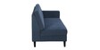 Amanda Fabric RHS Sectional Sofa (3 + Lounger) in Navy Blue Colour