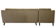 Amanda Fabric RHS Sectional Sofa (3 + Lounger) in Sandy Brown Colour