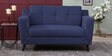 Amanda Fabric 2 Seater Sofa In Navy Blue Colour