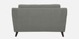 Amanda Velvet 2 Seater Sofa In Grey Colour