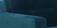 Amanda Velvet 2 Seater Sofa In Teal Blue Colour