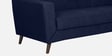 Amanda Velvet 3 Seater Sofa In Royal Blue Colour