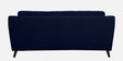 Amanda Velvet 3 Seater Sofa In Royal Blue Colour