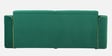 Amara Velvet Sofa Cum Bed in Forest Green Colour