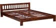 Amarillo Queen Size Bed in Honey Oak Finish