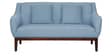 Amelia Fabric 3 Seater Sofa In Ice Blue Colour