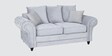 Amfi Fabric 2 Seater Sofa In Dolphin Grey Colour