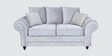 Amfi Fabric 2 Seater Sofa In Dolphin Grey Colour