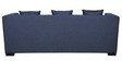 Amida 3 Seater Sofa In Blue Colour