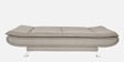 Amoeba Fabric Convertible Sofa Cum Bed in Omega Pearl Colour