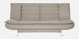 Amoeba Fabric Convertible Sofa Cum Bed in Omega Pearl Colour