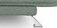 Amoeba Fabric Convertible Sofa Cum Bed in Omega Green Colour