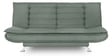 Amoeba Fabric Convertible Sofa Cum Bed in Omega Green Colour