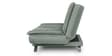 Amoeba Fabric Convertible Sofa Cum Bed in Omega Green Colour