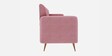 Amour Velvet 2 Seater Sofa In Blush Pink
