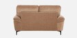 Amsterdam Fabric 2 Seater Sofa in Brown Colour