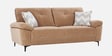 Amsterdam Fabric 3 Seater Sofa in Brown Colour