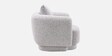 Amyra 3 Seater Sofa In Grey Finish