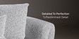 Amyra 2 Seater Sofa In Grey Finish