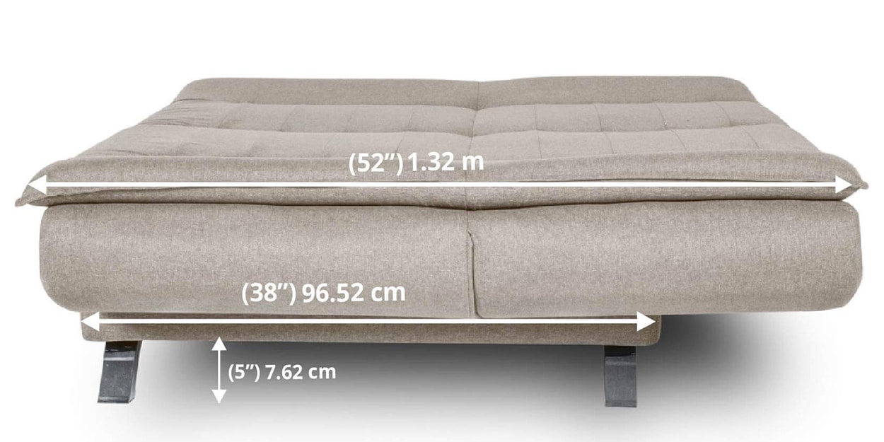 Buy Amoeba Sofa Cum Bed In Omega Pearl Colour By Wakefit Online ...