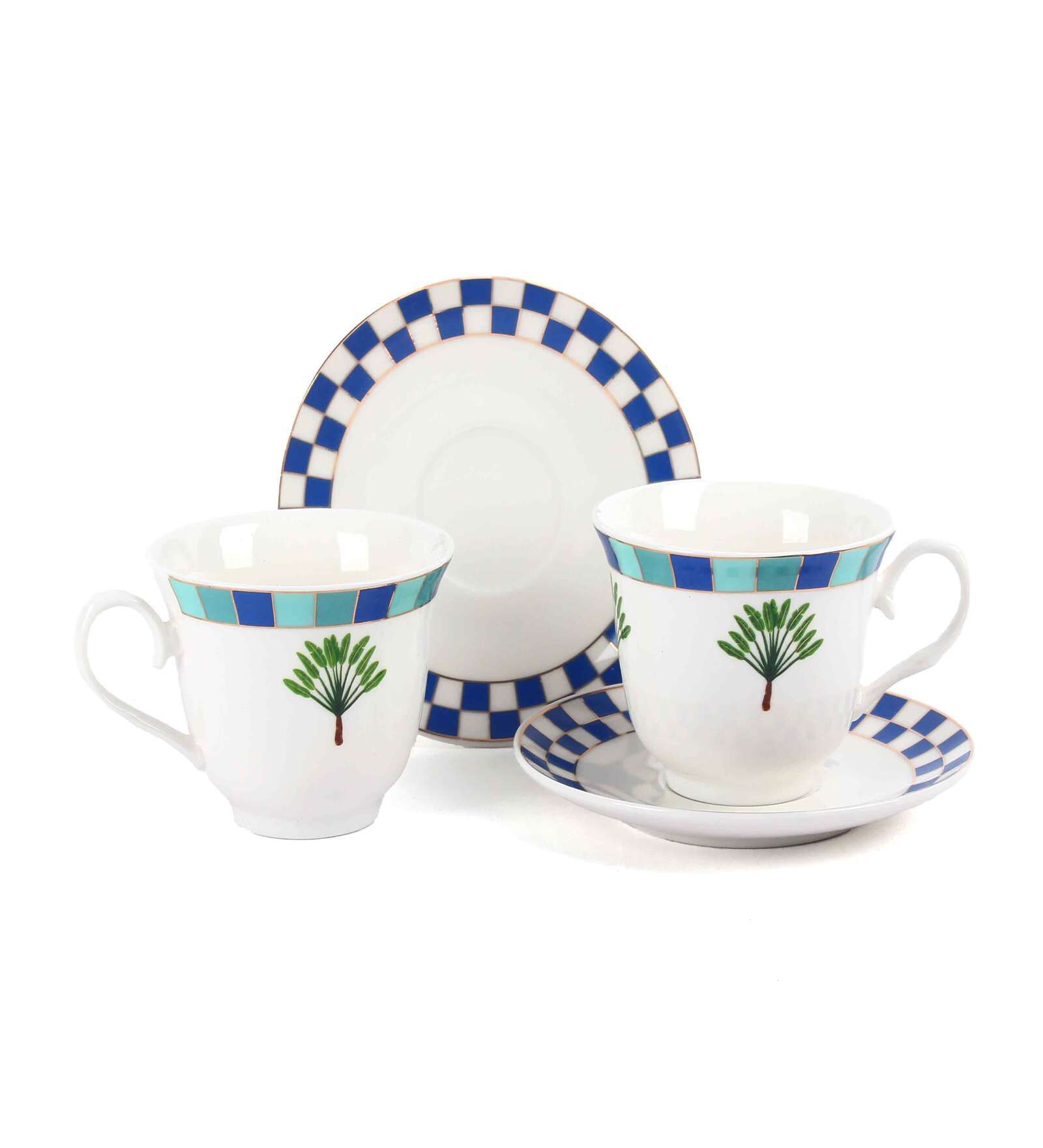 Amalfi 12 Pc Cup & Saucer