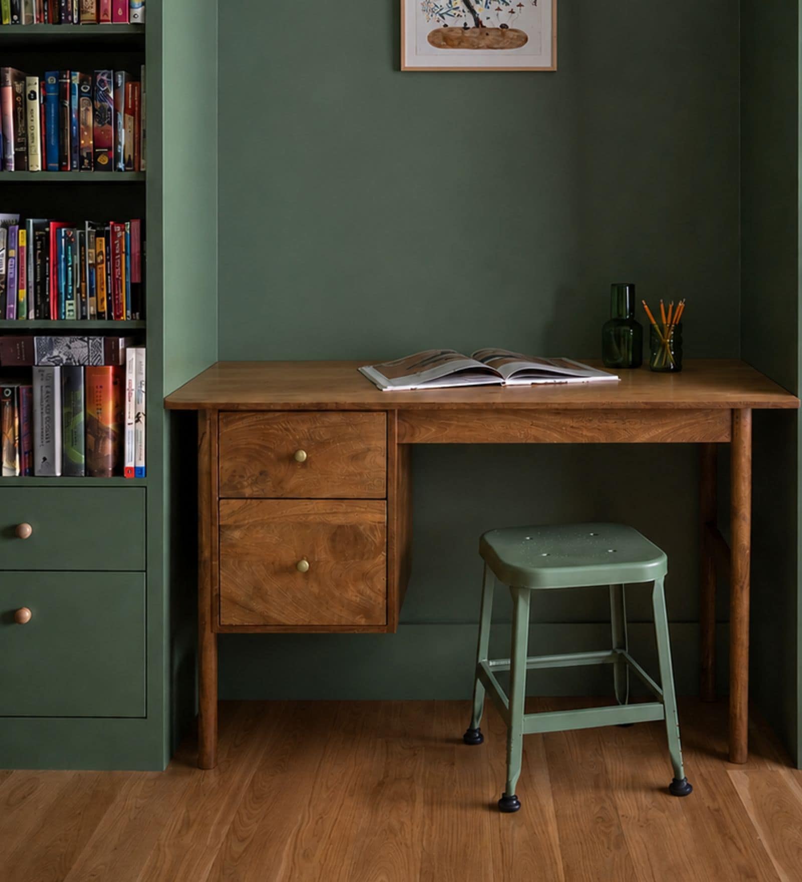 Amayah Wooden Office Working Desk In Light Honey Finish Amayah Wooden Office Working Desk In Light Honey Finish