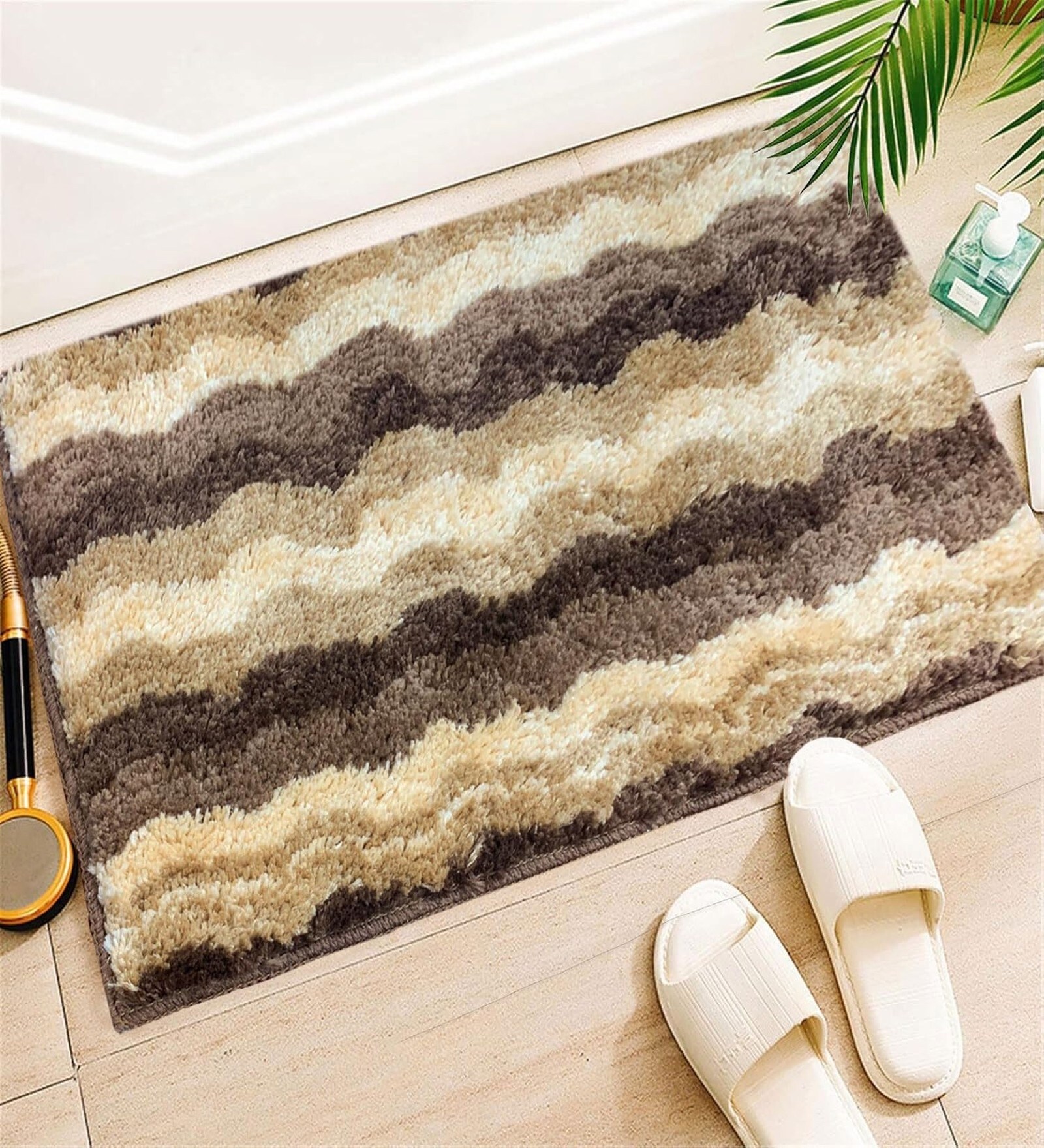Amber Microfiber 15x23 Inches Super Soft Bath Mat