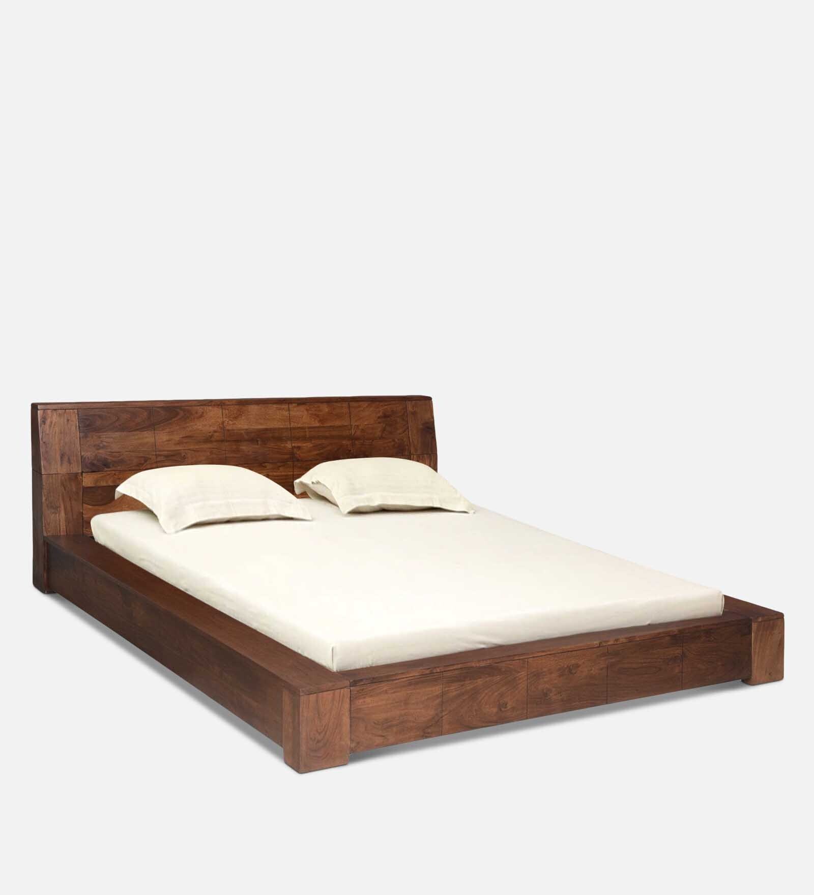 Buy Amelia King Bed in Acacia Finish at 66 OFF by home Pepperfry