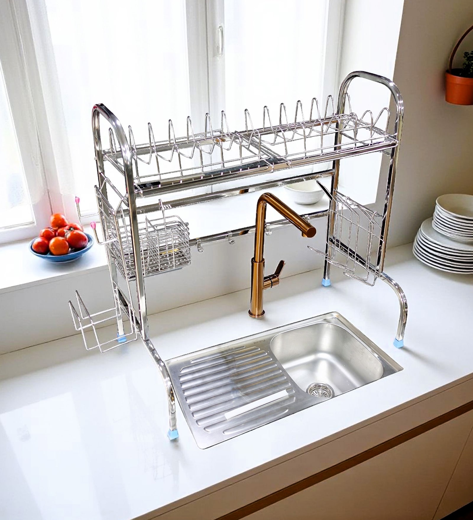 Amol Stainless Steel  Kitchen Rack