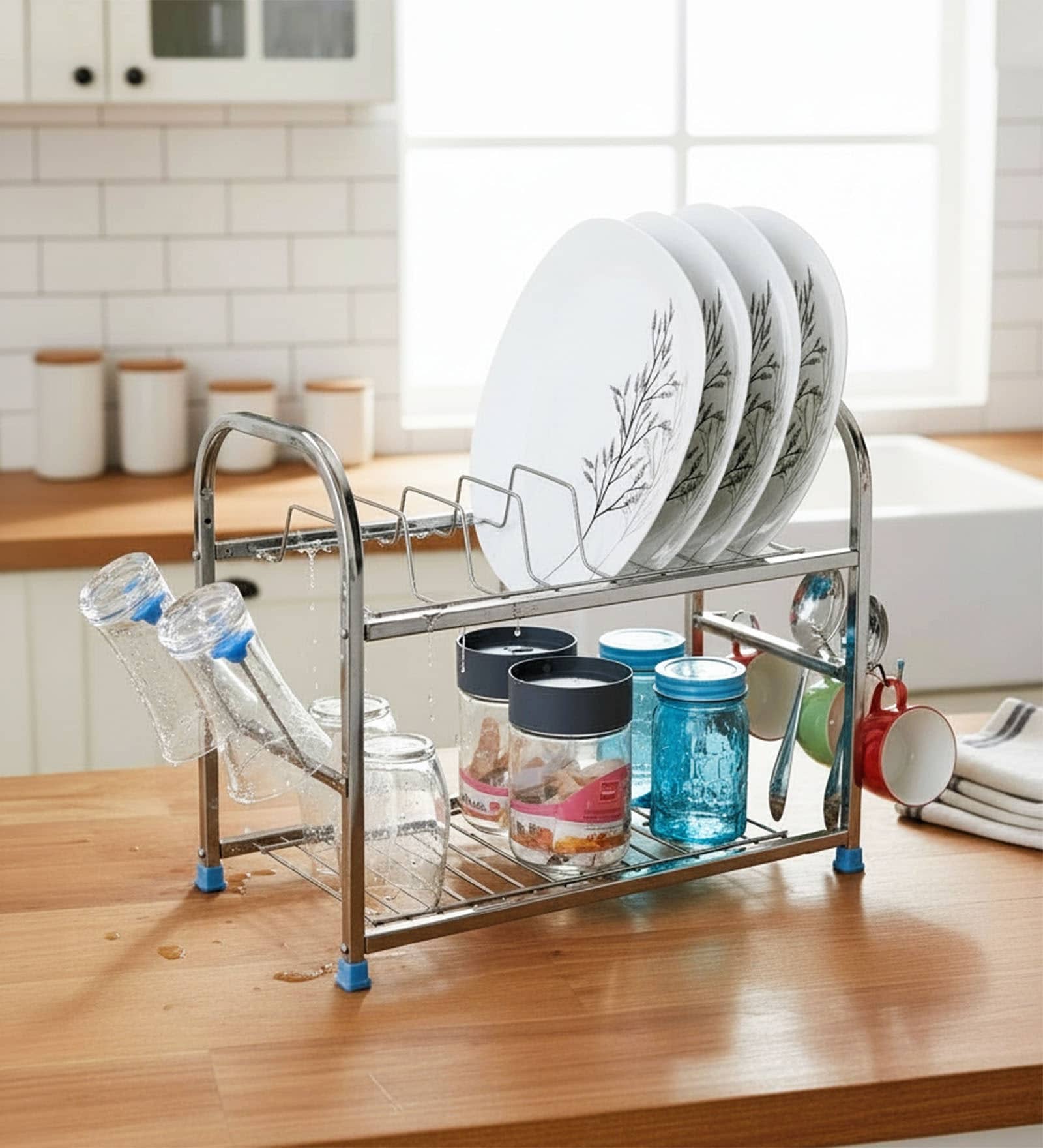 Amol Stainless Steel  Kitchen Rack