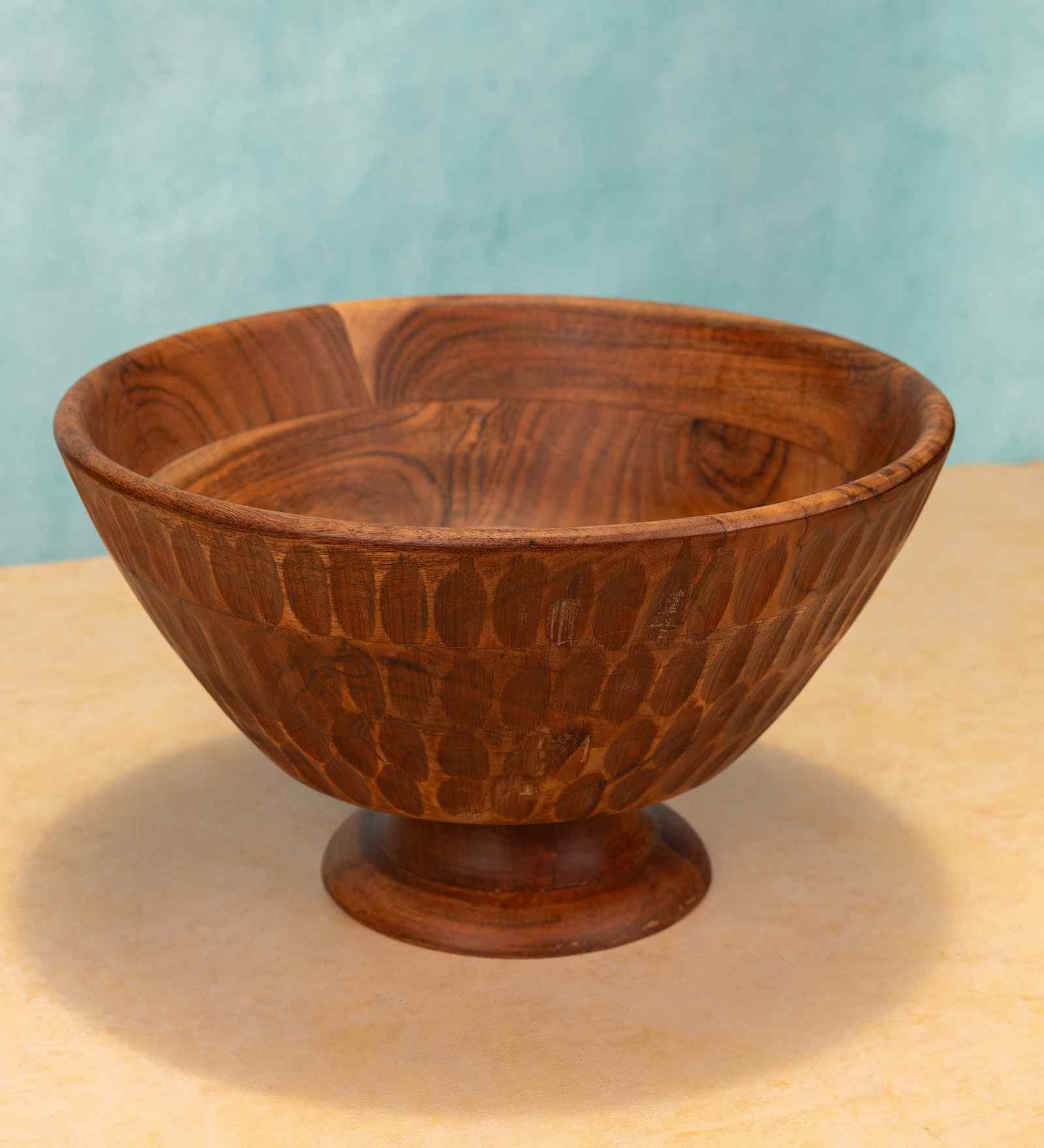 Amruth Acacia Wood Multipurpose Bowl