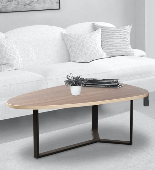 Buy Amber Coffee Table With Black Frame By Conti Online Abstract Coffee Tables Tables Furniture Pepperfry Product