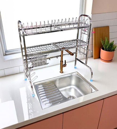 Amol Stainless Steel  Kitchen Rack
