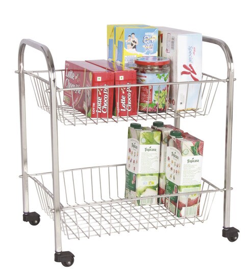 Buy Stainless Steel Kitchen Rack 18 X 12 Inches By Amol Online