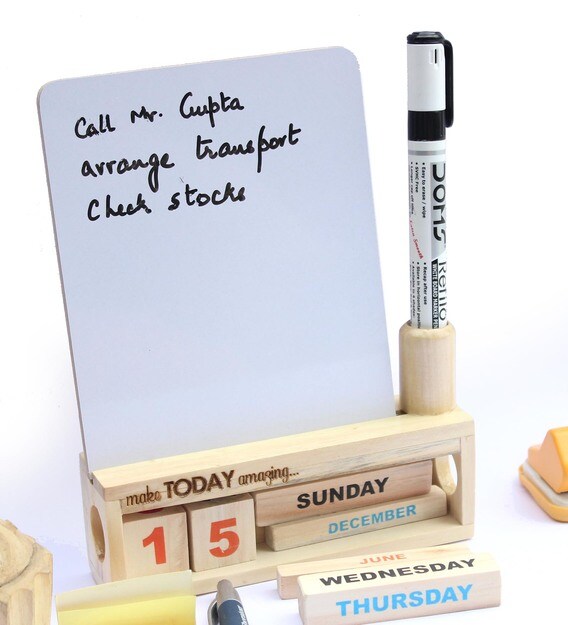 Buy Amazing desk calendar with Quote by IVEI Online Writing Boards