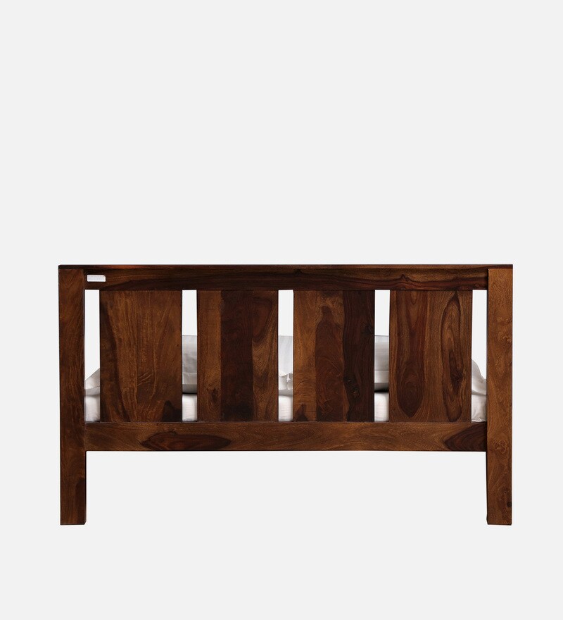 Buy Amarillo Sheesham Wood King Size Bed In Provincial Teak Finish By
