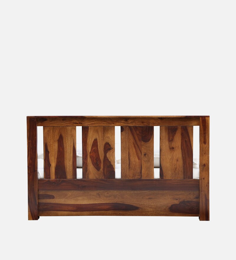 Buy Amarillo Sheesham Wood Queen Size Bed In Provincial Teak Finish