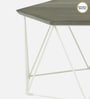 Amada Metal Hexagon Coffee Table In Grey Colour