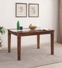 Amalfi Sheesham Wood 4 Seater Dining Table in Provincial Teak Finish