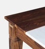 Amalfi Sheesham Wood 4 Seater Dining Table in Provincial Teak Finish