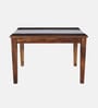 Amalfi Sheesham Wood 4 Seater Dining Table in Provincial Teak Finish
