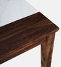Amalfi Sheesham Wood 6 Seater Dining Table in Provincial Teak Finish