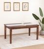 Amalfi Sheesham Wood 6 Seater Dining Table in Provincial Teak Finish