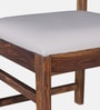 Amalfi Sheesham Wood Dining Chairs In Provincial Teak Finish (Set Of 2 )