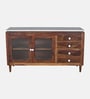 Amalfi Sheesham Wood Sideboard In Provincial Teak Finish