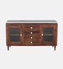 Amalfi Sheesham Wood Sideboard In Provincial Teak Finish