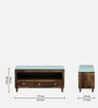 Amalfi Sheesham Wood TV Console In Provincial Teak Finish