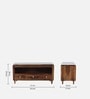 Amalfi Sheesham Wood TV Console In Provincial Teak Finish With Porcelain Top Amalfi Sheesham Wood TV Console In Provincial Teak Finish With Porcelain Top