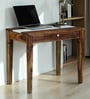 Amalfi Sheesham Wood Writing Table In Provincial Teak Finish